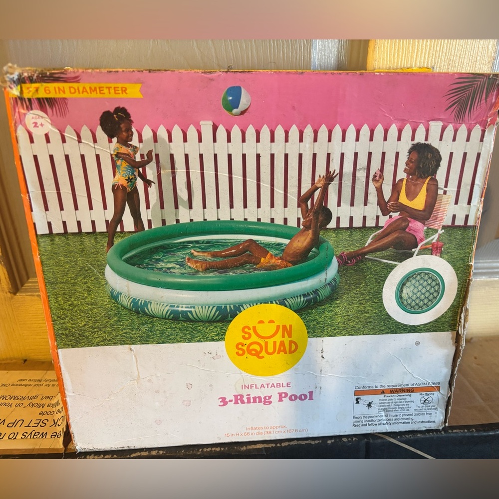Sun squad 3-ring pool